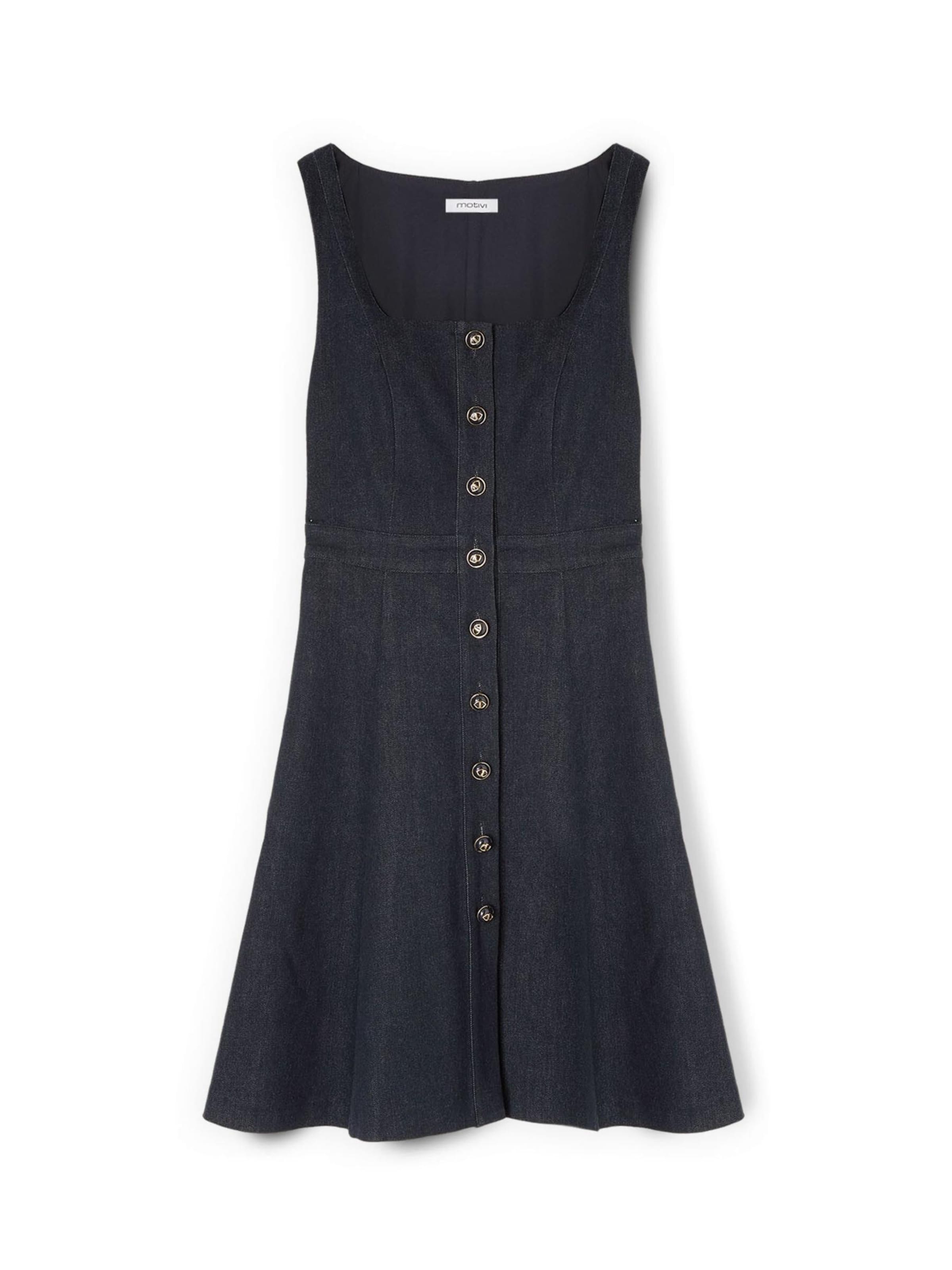 MOTIVI Dress in Blue: front