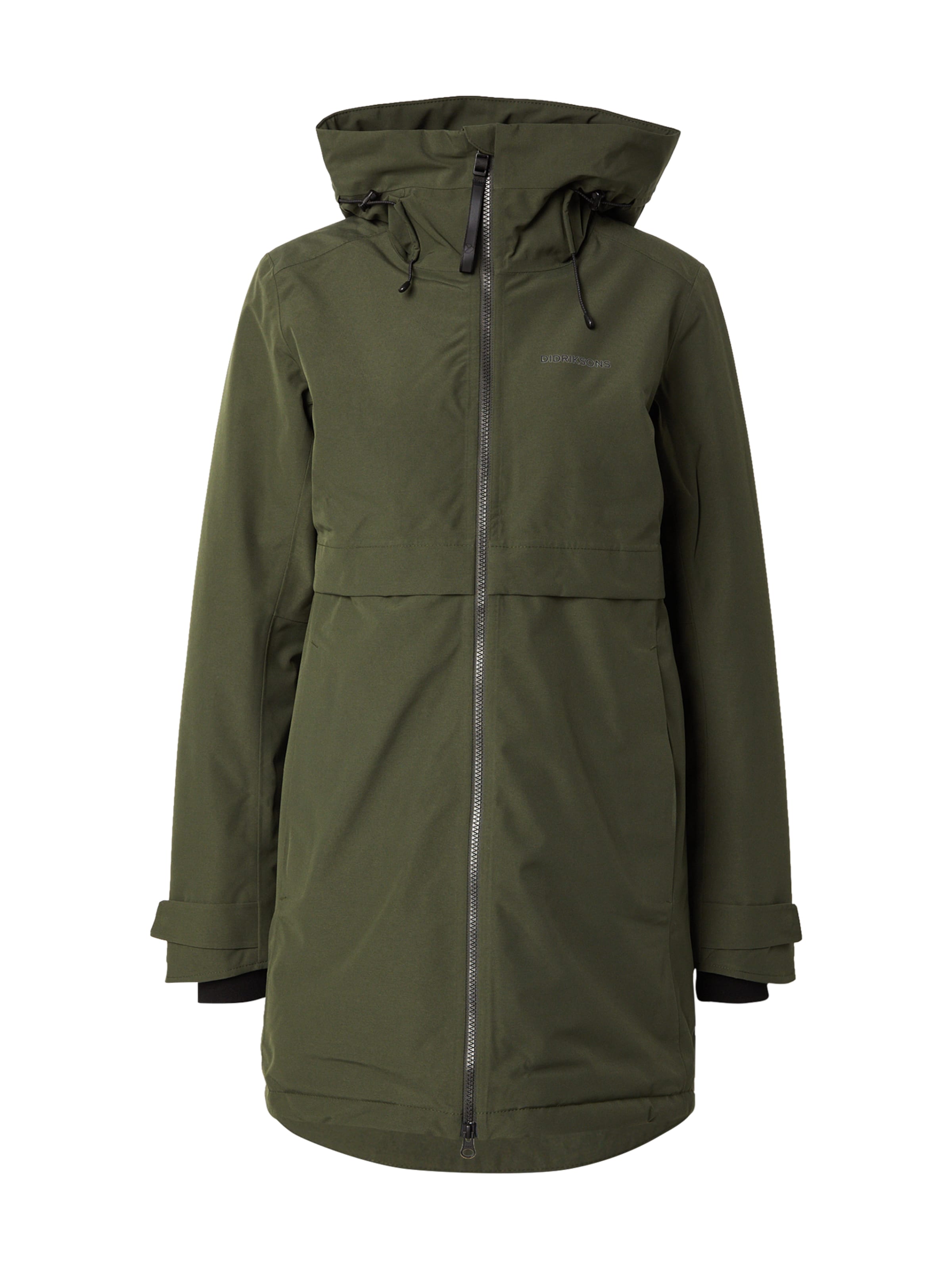 Didriksons Outdoorjacka &#x27;HELLE&#x27; i grön: framsida