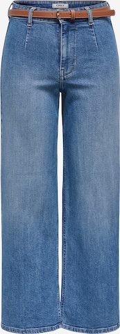 ONLYWide Leg/ Široke nogavice Traperice 'ONLMADISON' - plava boja: prednji dio