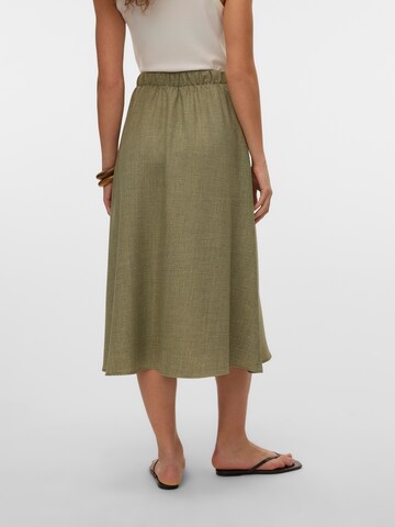 Gonna 'VMMELANEY' di VERO MODA in verde