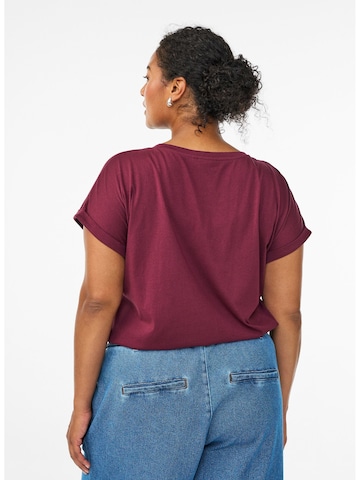 T-shirt 'MKatja' Zizzi en rouge