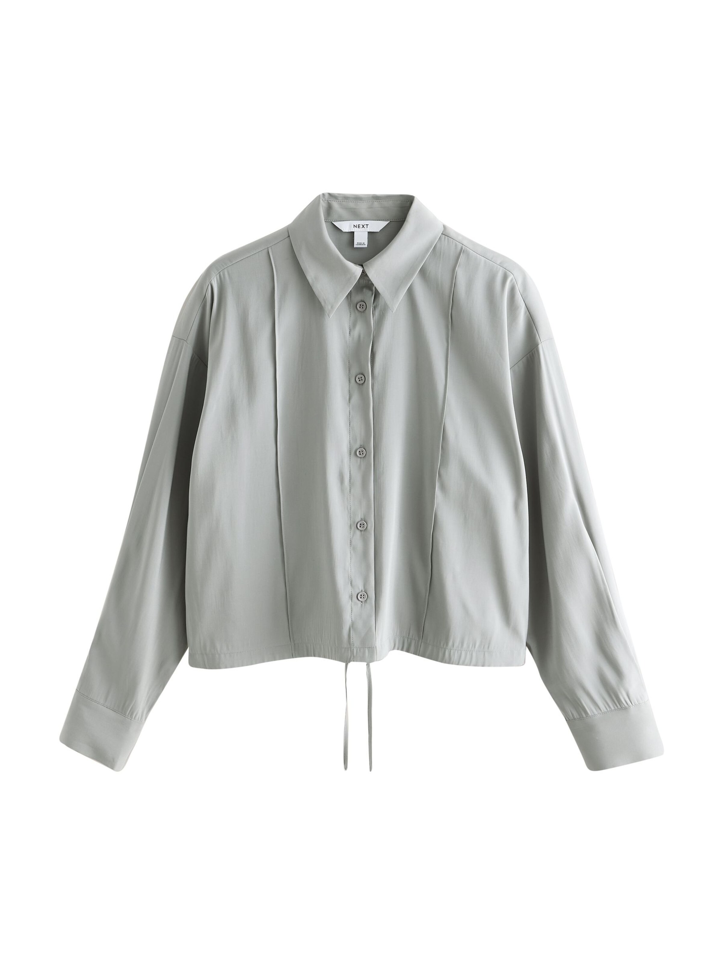 Next - Blusa en gris: frente