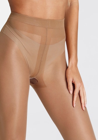 LASCANA Strumpfhose in Beige