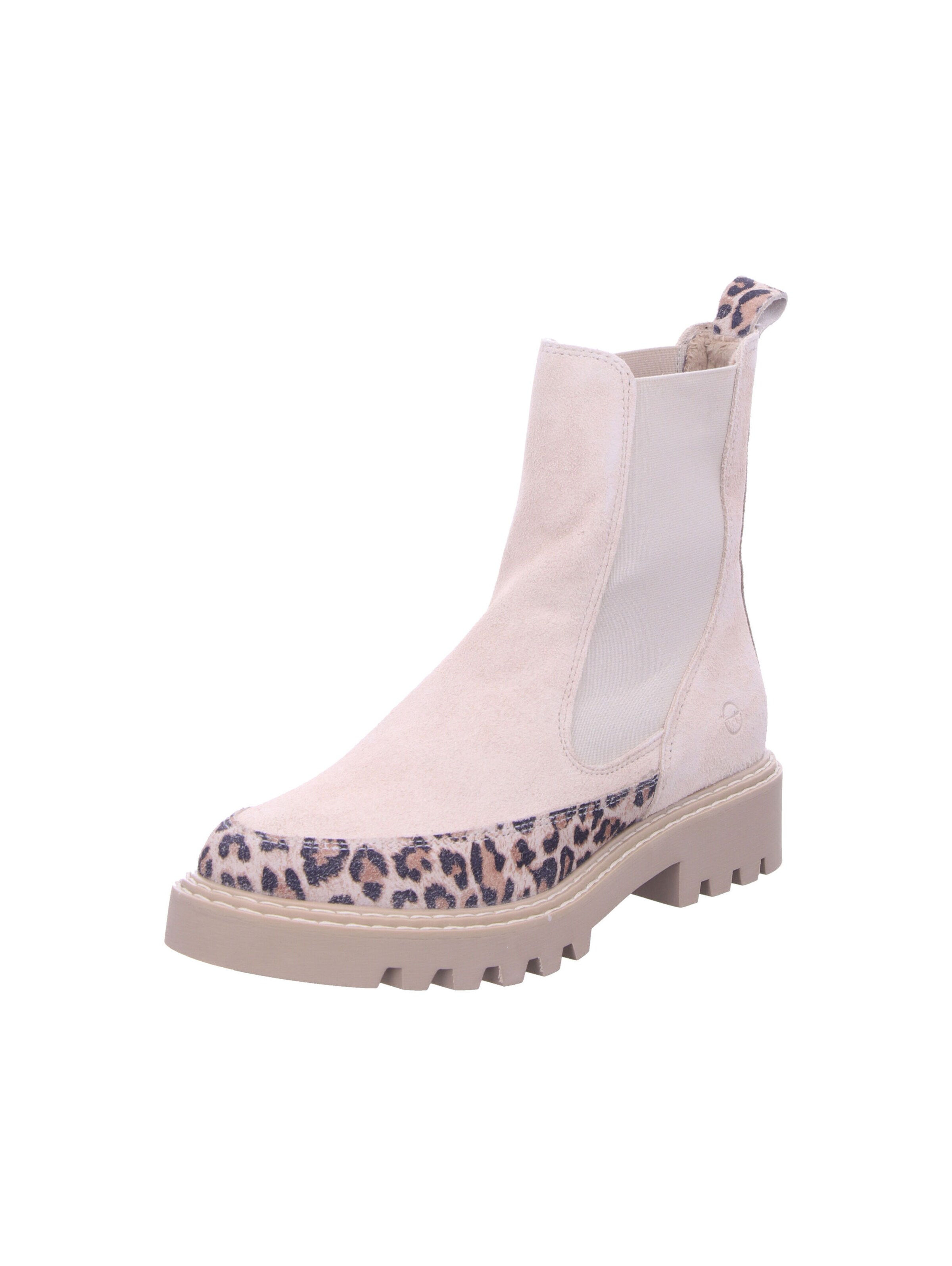 Tamaris Chelsea Boots in Beige: front