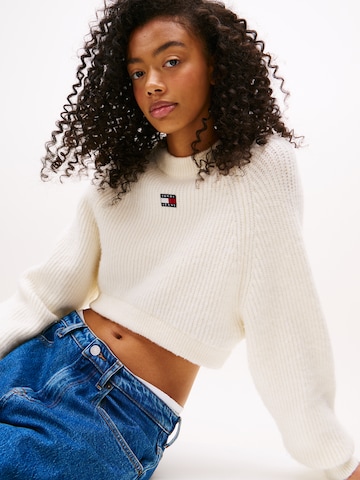 Tommy Jeans Pulóver - fehér