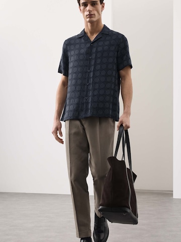 Regular fit Camicia di Marks & Spencer in blu