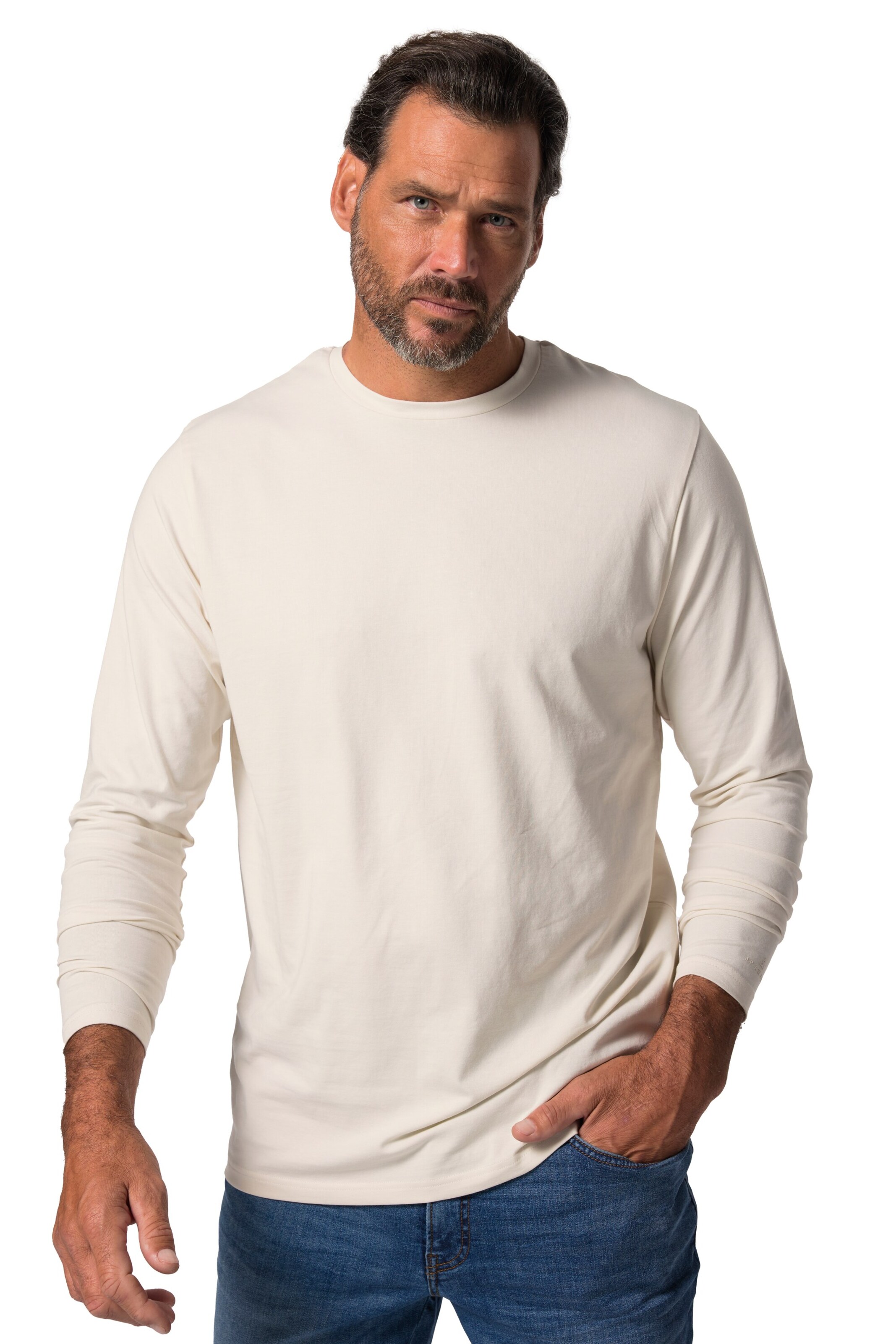 JP1880 Onderhemd in Beige: voorkant