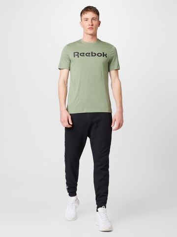 Tapered Pantaloni sportivi di Reebok in nero