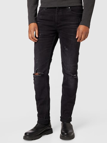 HUGO Jeans '708' in Grijs: voorkant