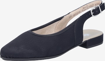 Rieker Slingback Pumps in Black: front