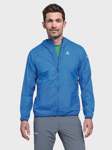 Schöffel Outdoor jacket ' Hiking Jacket Style Wutach MNS ' in Blue: front