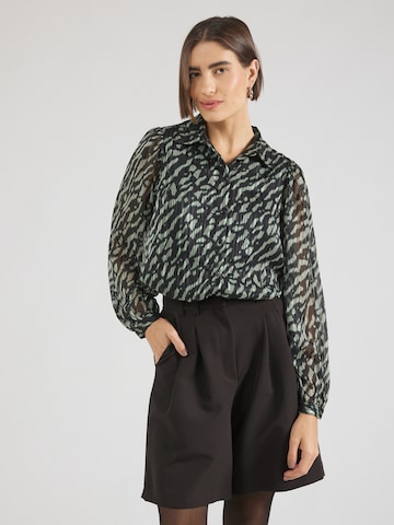 VERO MODA Blouse 'VMRIE' in Groen: voorkant