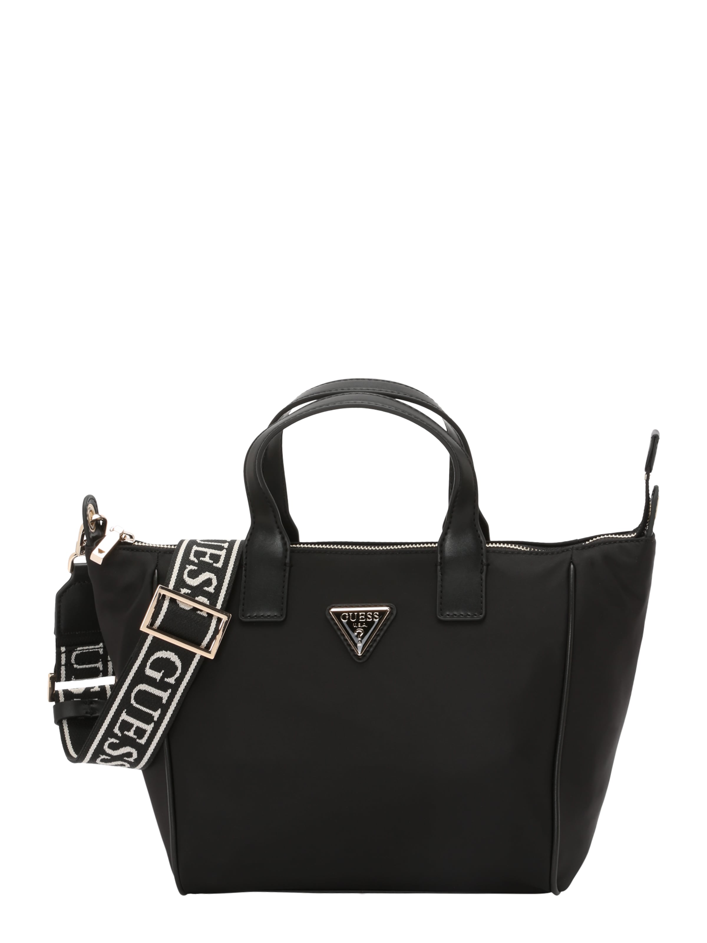 GUESS Shopper 'FOLLIE SMALL TOTE' in Black: front
