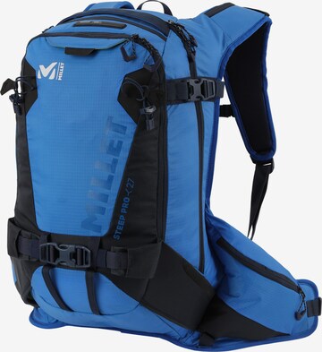 MILLET Sports Backpack 'STEEP PRO 27' in Blue: front