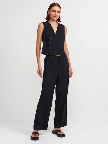 Dilvin Wide leg Pants in Black