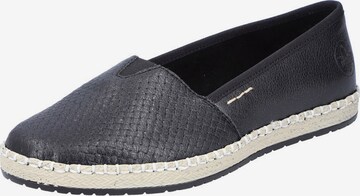 Rieker Slipper – černá: přední strana