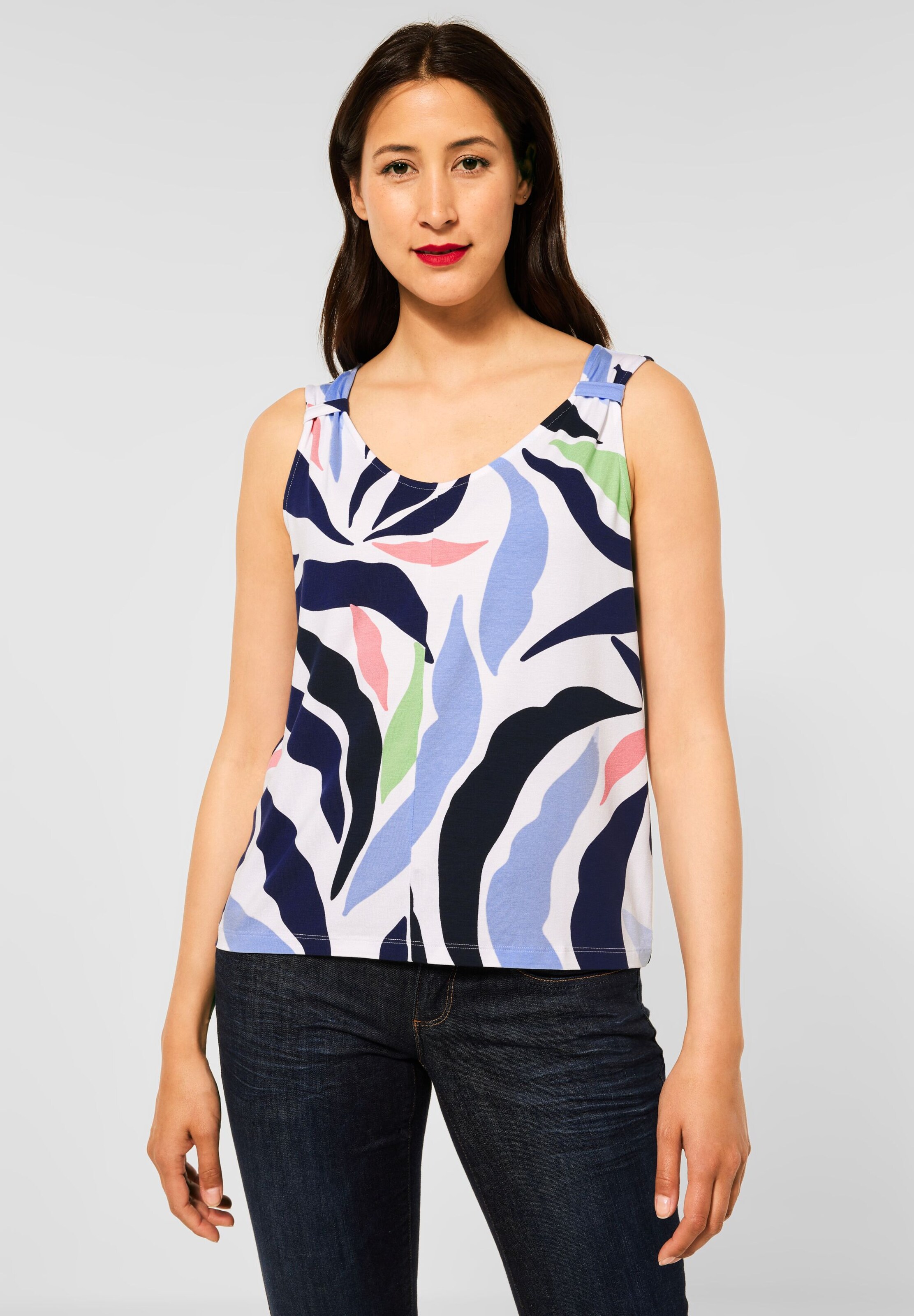 Frauen Shirts & Tops STREET ONE Top in Mischfarben - YX99218 Frauen Shirts & Tops STREET ONE Top in Mischfarben - YX99218