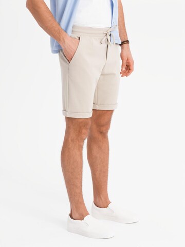 regular Pantaloni di Ombre in beige