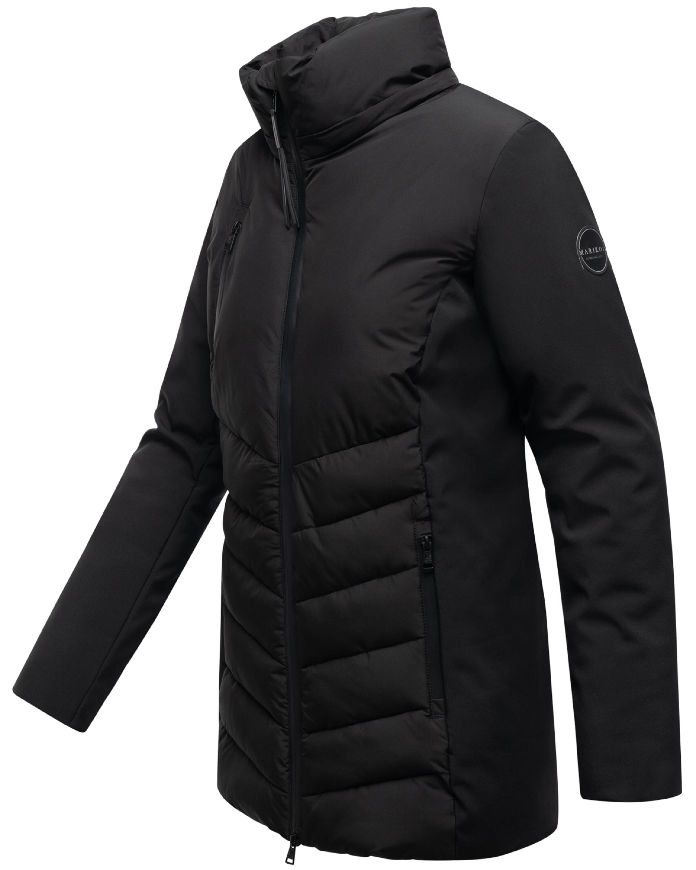 MARIKOO Zimná bunda 'Tivaa XVI' - Čierna