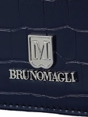Borsa a spalla 'Borsa a Spalla Nicole Bruno Magli Ecopelle Texture Coccodrillo' di Bruno Magli in blu