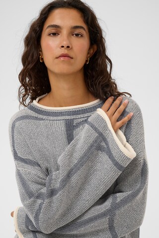SOAKED IN LUXURY Sweter 'Rava' w kolorze szary