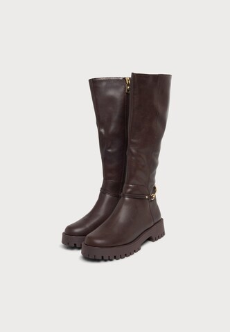 STEVE MADDEN Støvler 'Longshot' i brun: forside