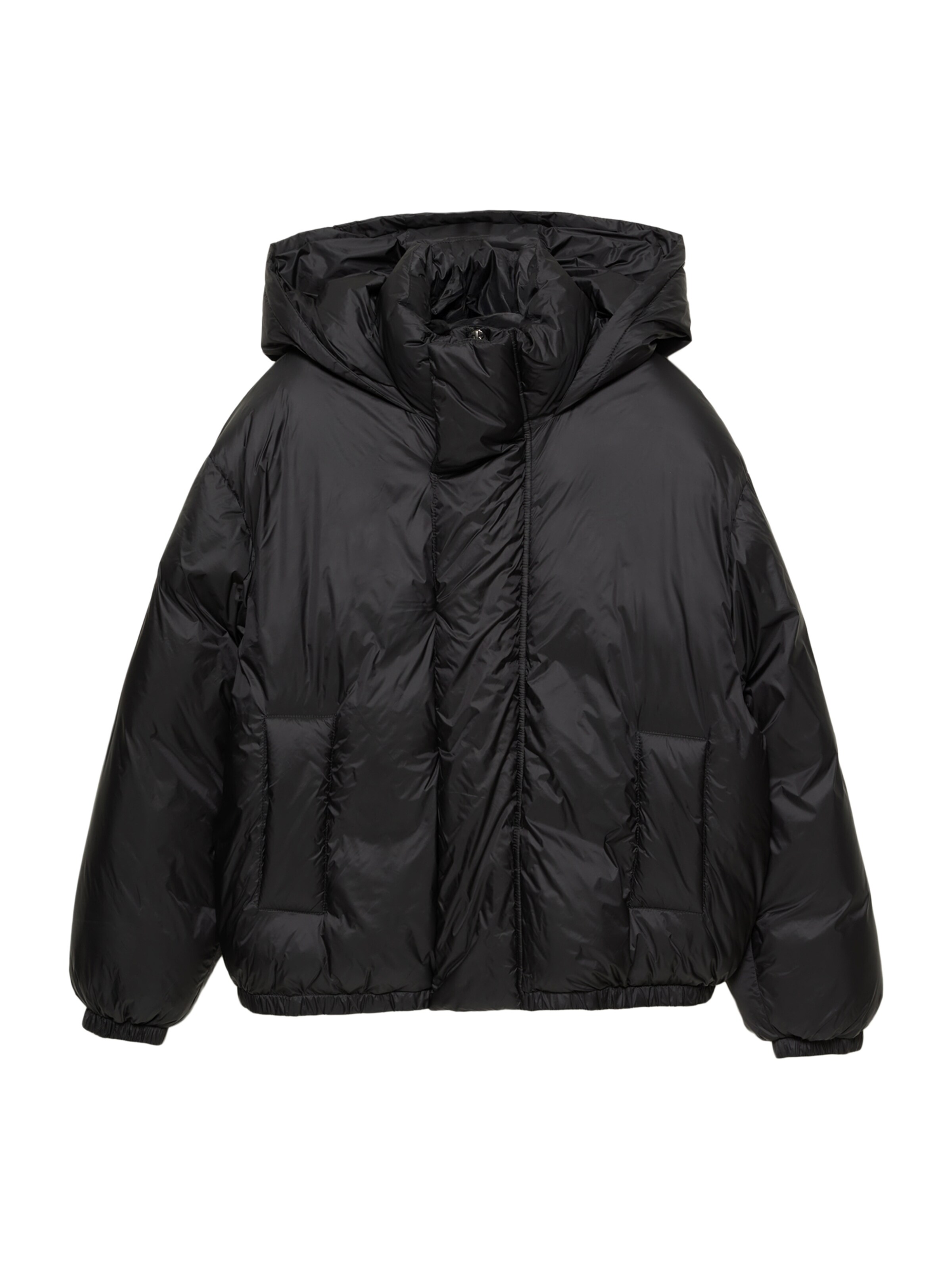 fekete Pull&Bear Téli dzseki, Termék nézet