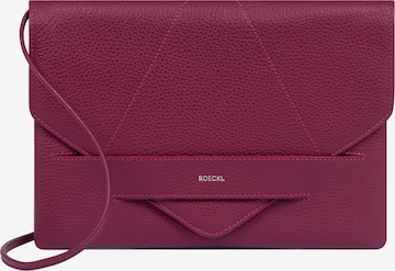 Roeckl Clutch ' Nele ' in Pink: front