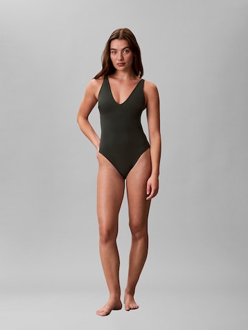 Maillot de bain Calvin Klein Swimwear en vert