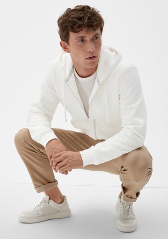 s.Oliver Sweat jacket in White
