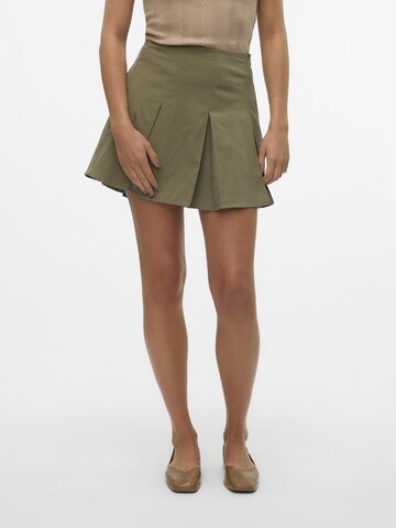 VERO MODA Rok 'BEATE' in Groen: voorkant