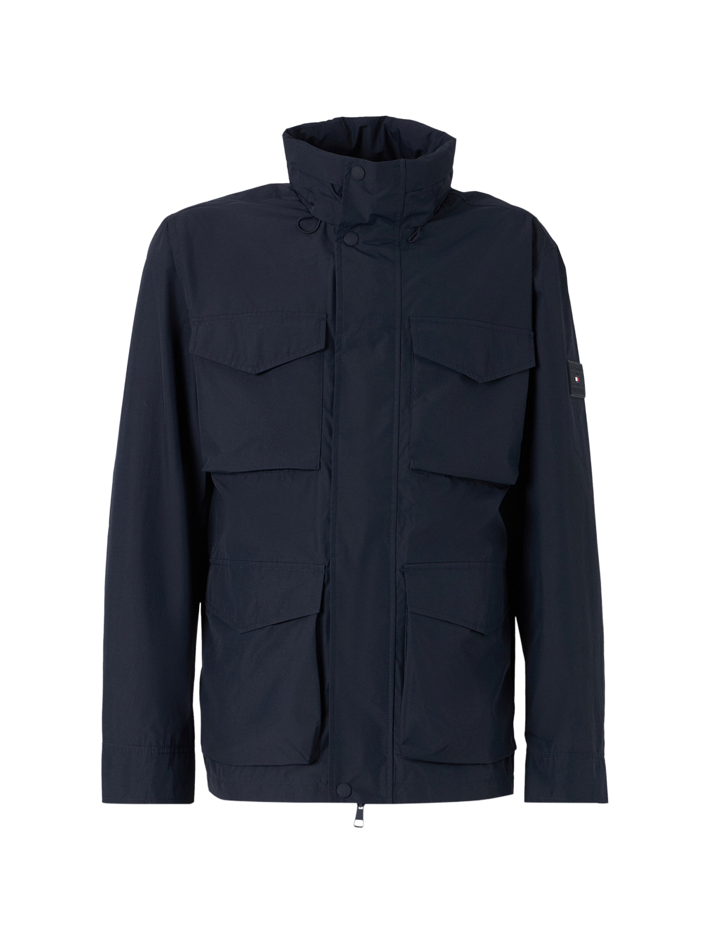 TOMMY HILFIGER Välikausitakki värissä sininen: etupuoli