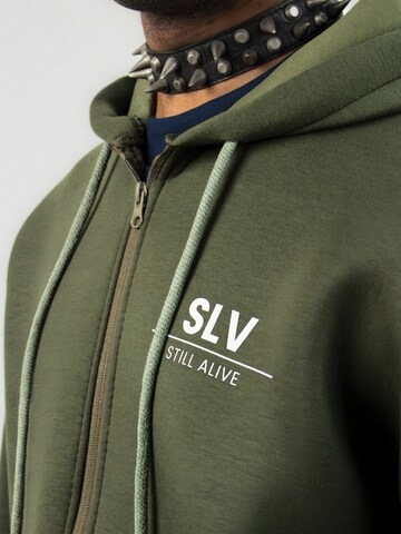 STILL ALIVE - Pullover oversized 'Essential' em verde