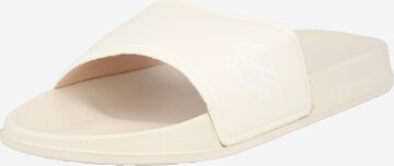 BURTON MENSWEAR LONDON Mules in Beige: front