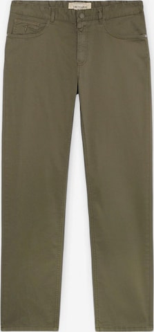 Trussardi Regular Hose in Grün: Vorderseite