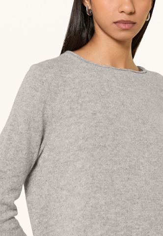 darling harbour Cashmere-Pullover in Grau: Vorderseite