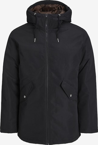 Jack & Jones Plus - Parca de entretiempo 'JJLoop' en negro: frente