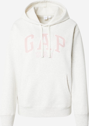 Gap Petite Sweatshirt 'HERITAGE' in XS in Ecru / Rose / White, Item view