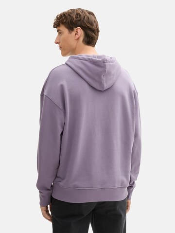 TOM TAILOR DENIM Sweatshirt in Purple