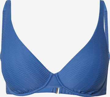 Abercrombie & FitchBustier Bikini gornji dio - plava boja: prednji dio