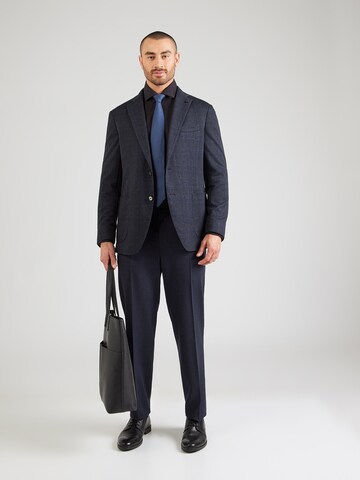 Michael Kors Regular Trousers with creases in Blue