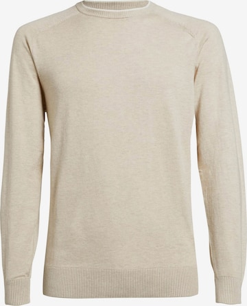 Pull-over Boggi Milano en beige : devant