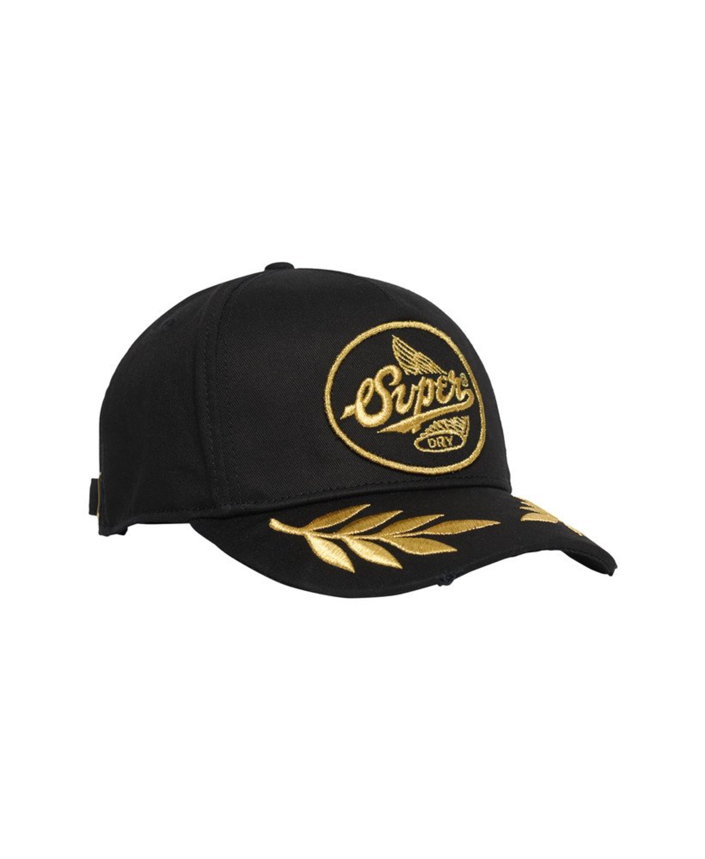 Superdry & Co Pet 'Laurel' in Zwart: voorkant