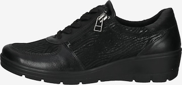 COSMOS COMFORT Lace-Up Shoes in Black