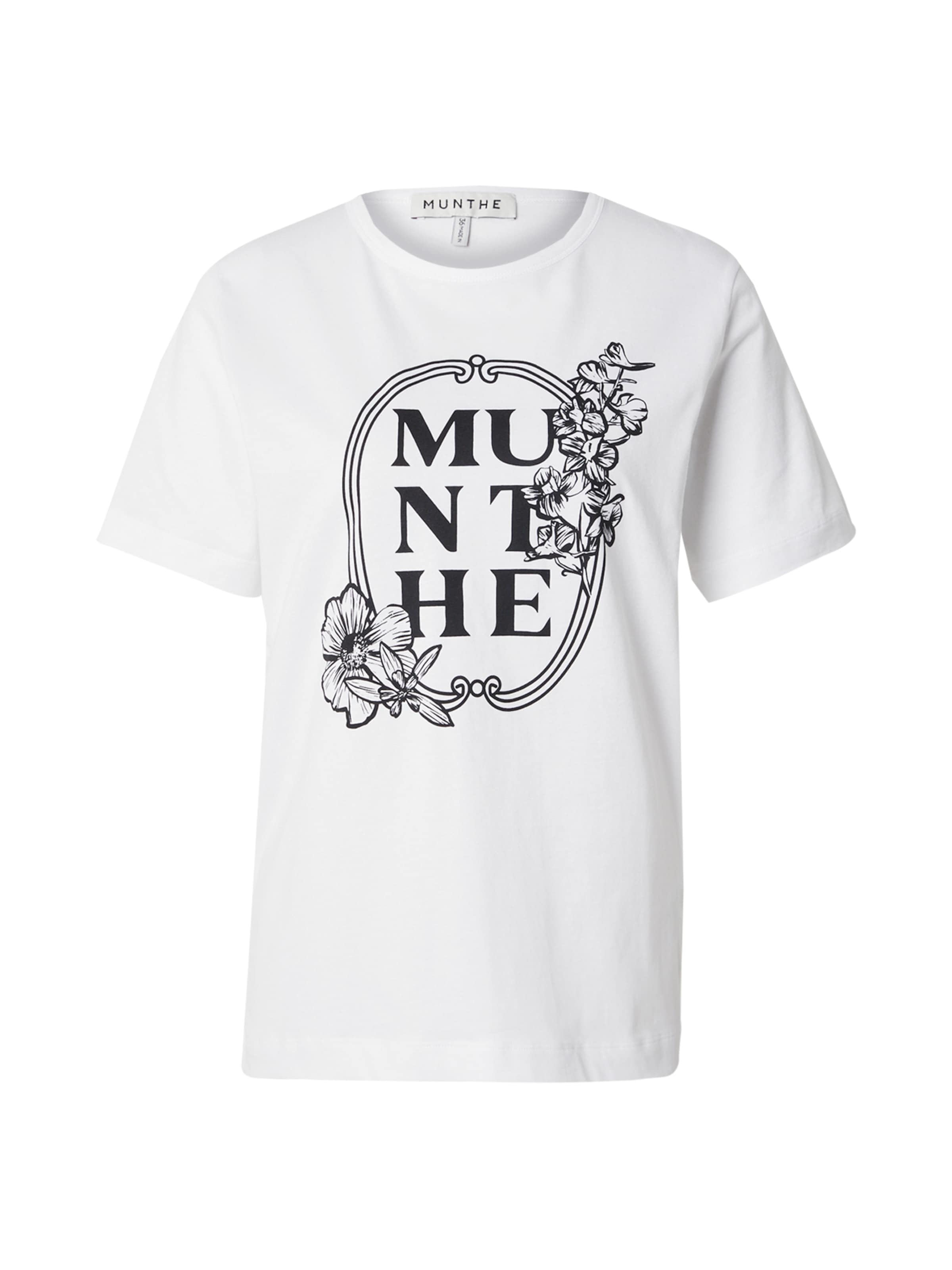 T-shirt 'FYNELLA' Munthe en blanc : devant