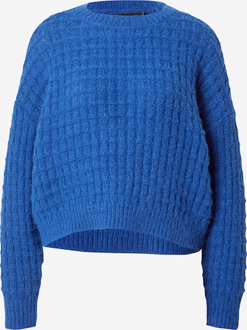 VERO MODA Sweater 'VELINA' in Blue: front