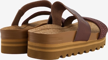 REEF Beach & Pool Shoes 'Cushion Vista HI' in Brown