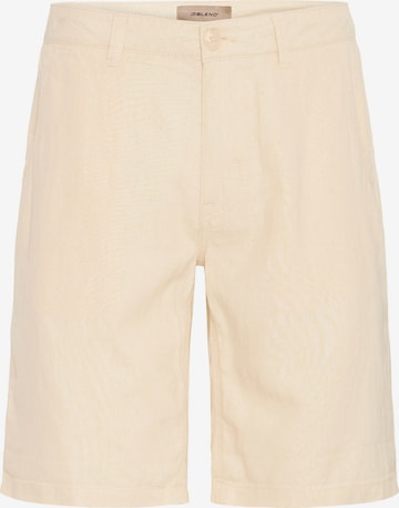 BLEND - Calças em bege: frente