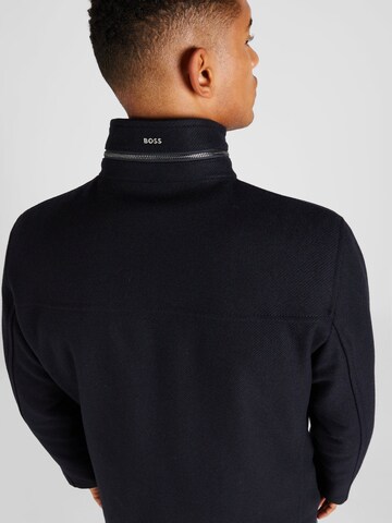 Manteau mi-saison 'Camron' BOSS Black en bleu