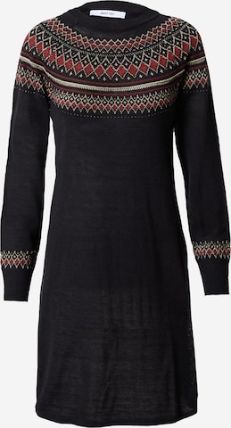 ABOUT YOU Knitted dress 'Tamina' in Black: front